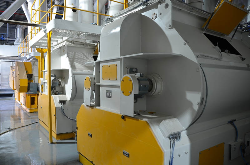 Misturador de eixo duplo da linha de produção para o grupo Cixi CP