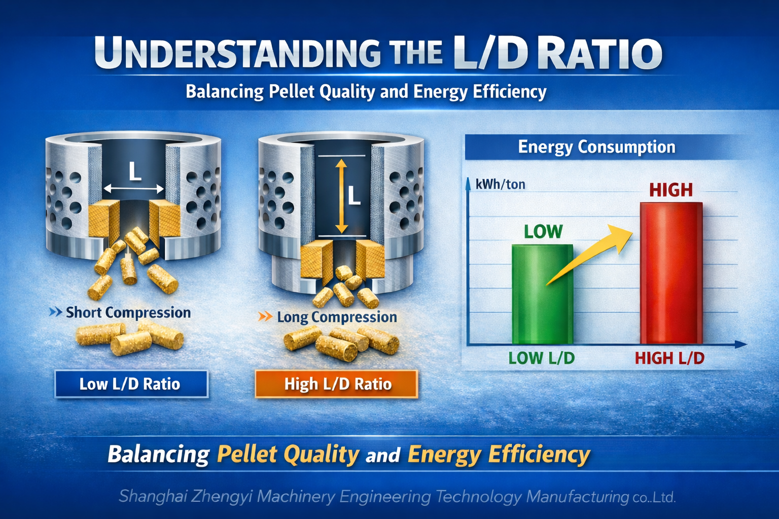 The L/D Ratio Explained: Balancing Pellet Quality with Low Energy Consumption Introduction