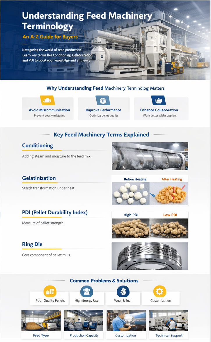 Understanding Feed Machinery Terminology: An A-Z Guide for Buyers