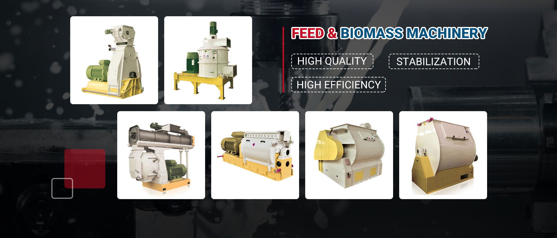 animal feed machinery